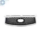 Chrome Black Front Upper Grille for Infiniti QX50 (2019–2023)