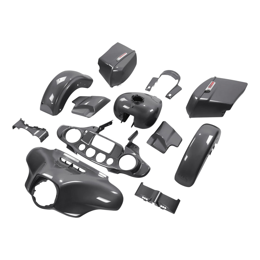 Fairings Body Painted Set for Harley Street Glide (2014–2023) Gauntlet Gray Metallic