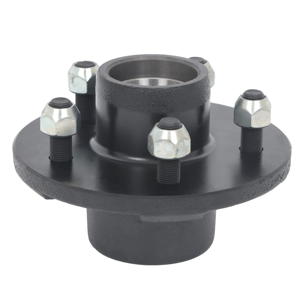 2X Trailer Idler Hub Assembly for Boat Trailer (3500lbs Axle, 5 Lugs)