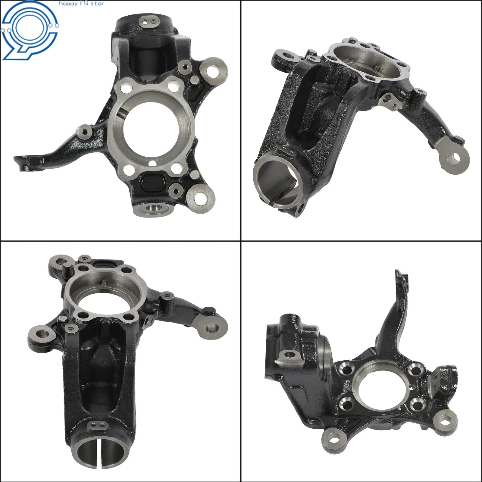 Steering Knuckle Right for Audi A3 Q3 Volkswagen Eos Golf Jetta (2006–2018) 698-038