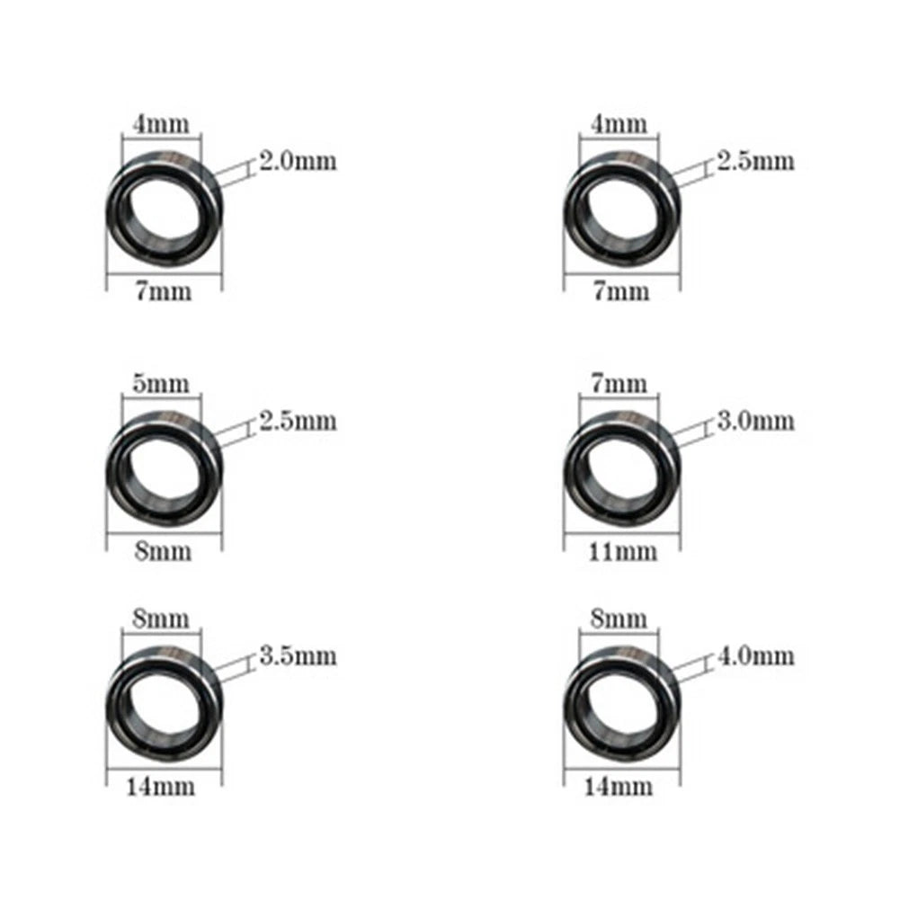 Stainless Steel Fishing Reel Bearing for Fast Smooth Repair Tool
