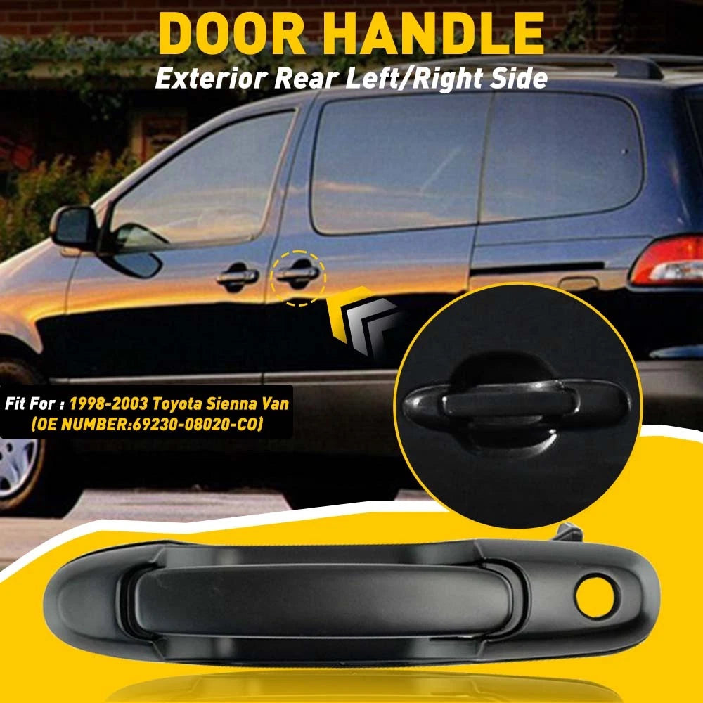 Exterior Door Handle for Toyota Sienna (1998–2003) - Left & Right