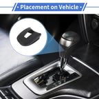 Gear Shift Knob Cover for Mitsubishi Outlander (2022–2023) Black Blue