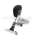 Detachable Backrest Sissy Bar & Luggage Rack for Harley Dyna (2006–2017)