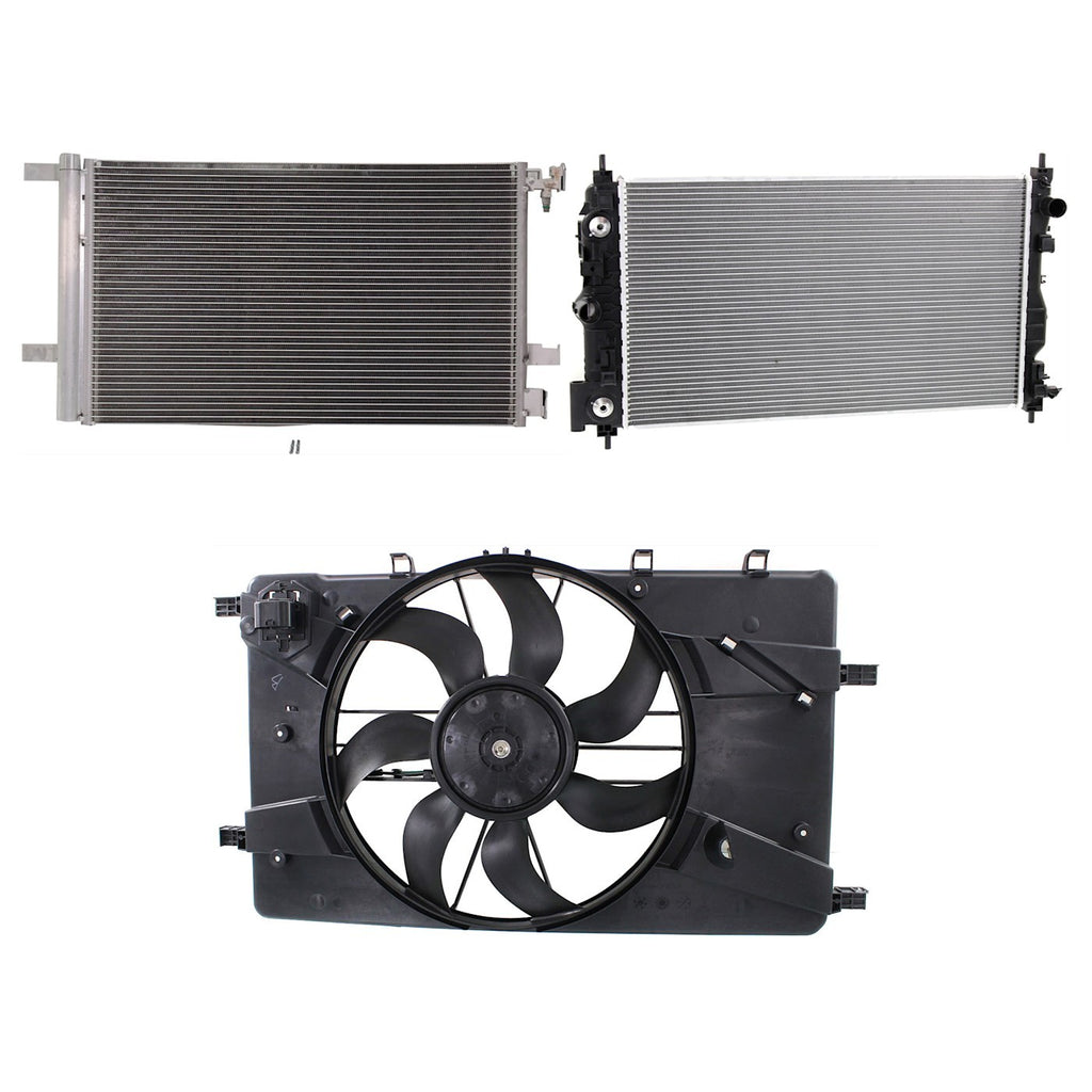 A/C Condenser for Buick Verano (2012–2017)