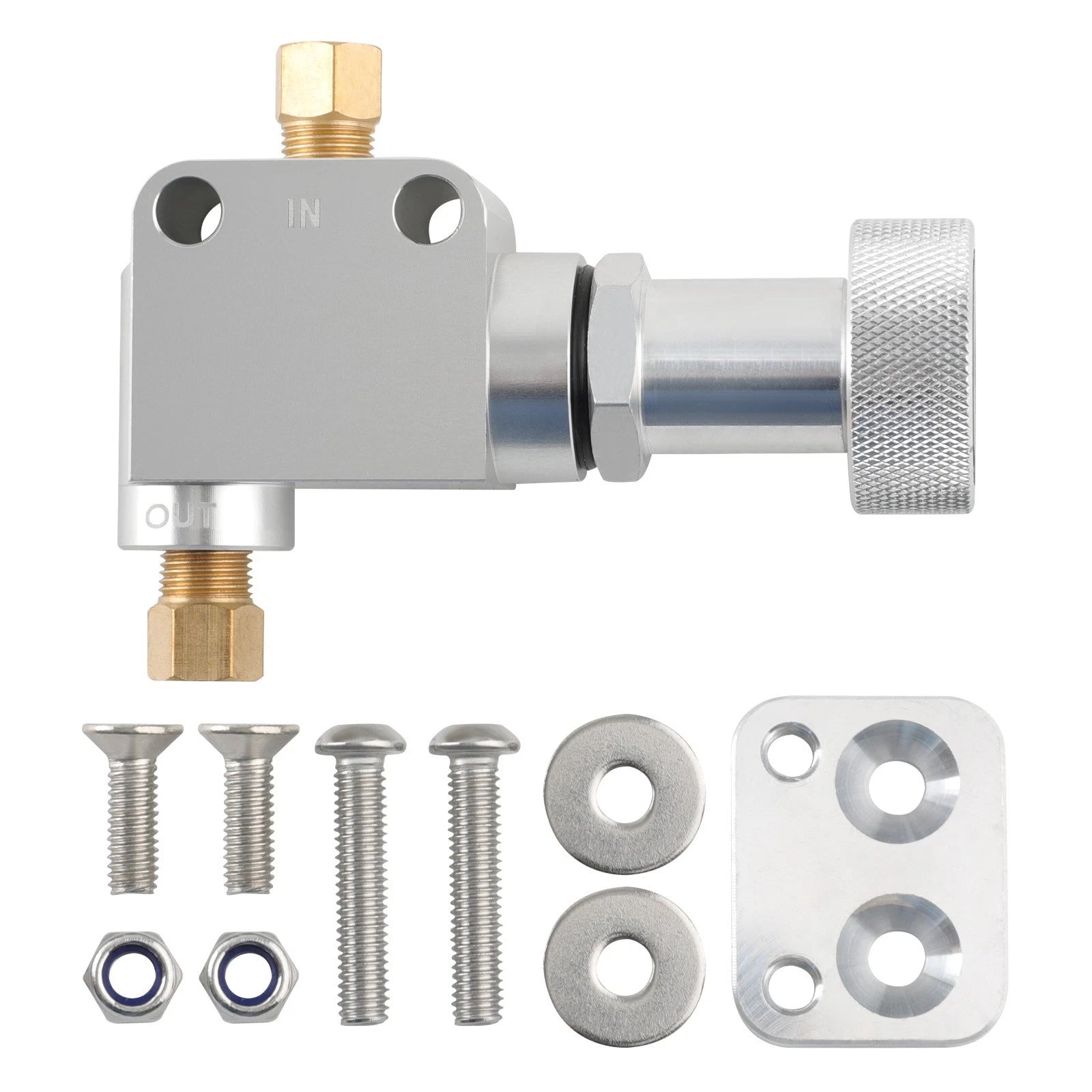 Adjustable Disk Brake Proportioning Valve w/ Bracket for Ford (2000–2003)