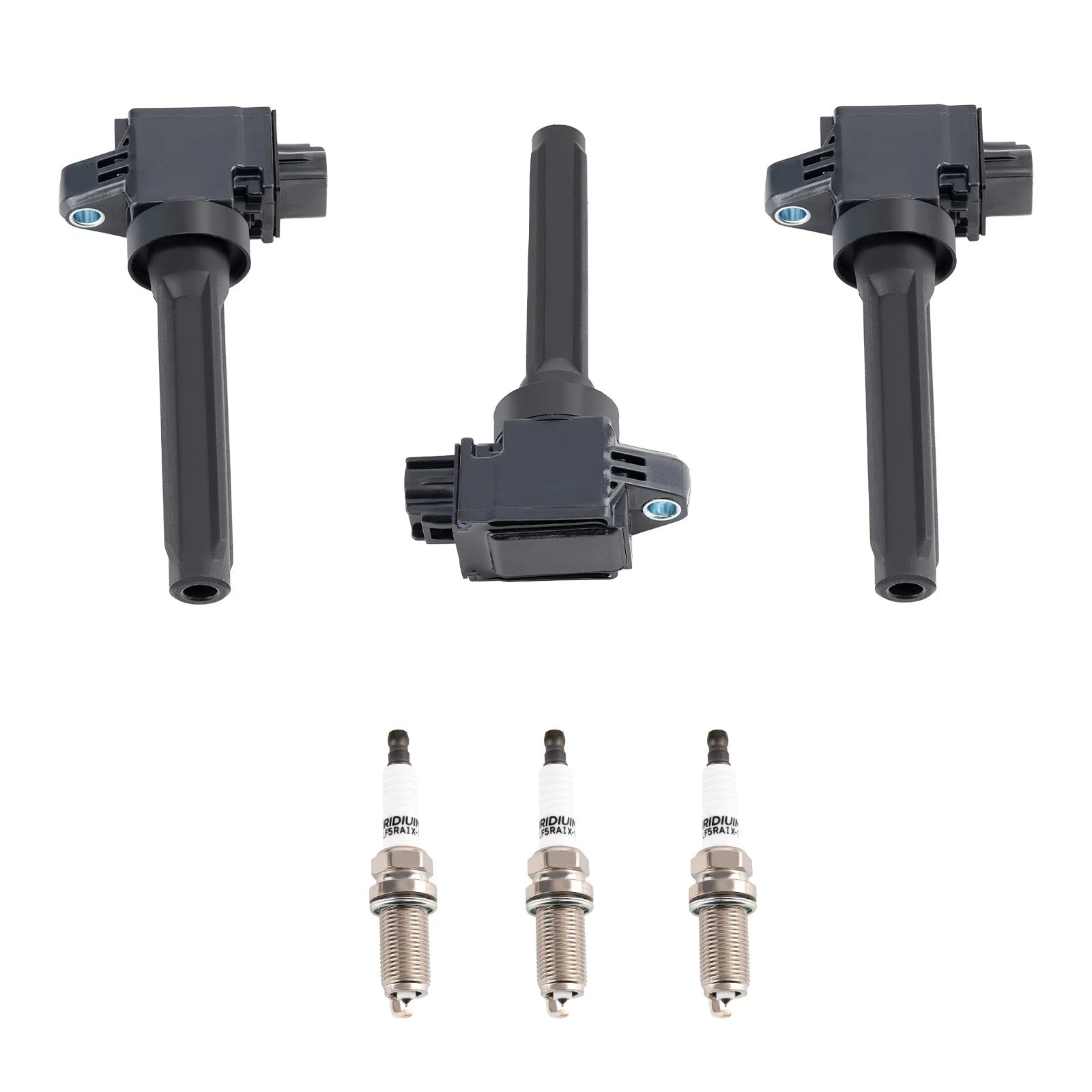 3X Ignition Coil & Spark Plug Pack for Mitsubishi Mirage 1.2L (2014–2015) UF815