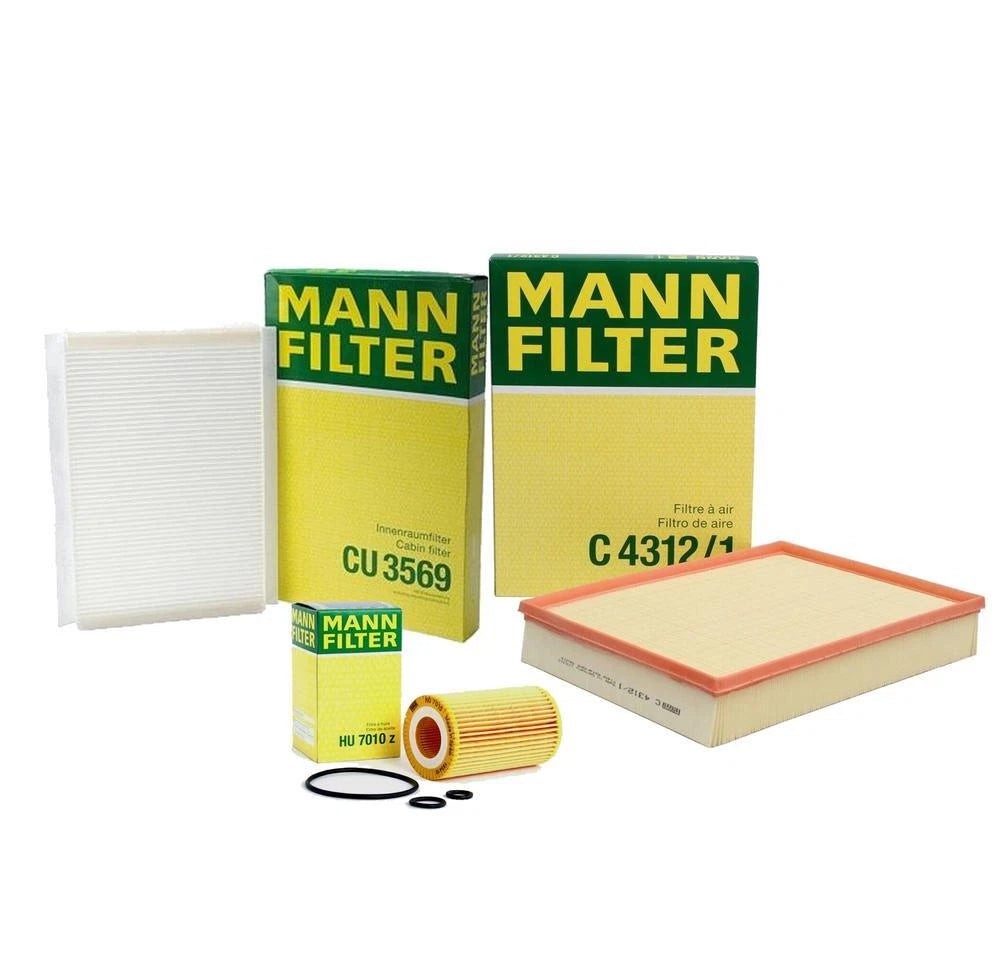 Mann Oil Air Paper Cabin Filter Service Kit for Sprinter 2500 3500 (2010–2018)