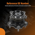 2X Rear Left Right Wheel Hub & Bearing for Nissan Maxima Quest (2004–2009) NT512201