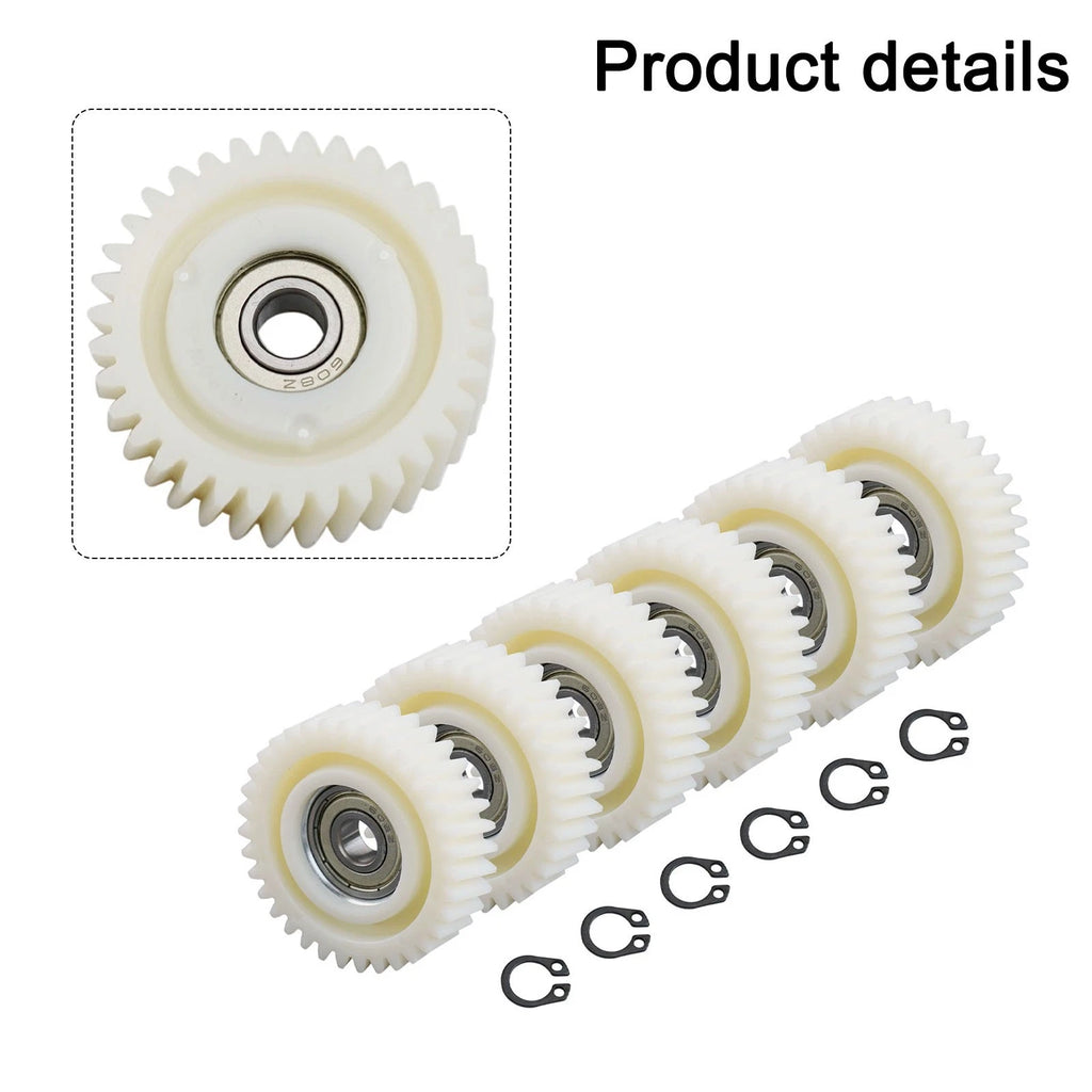 Set of 6 Nylon and Steel Gears for EBike Hub Motors