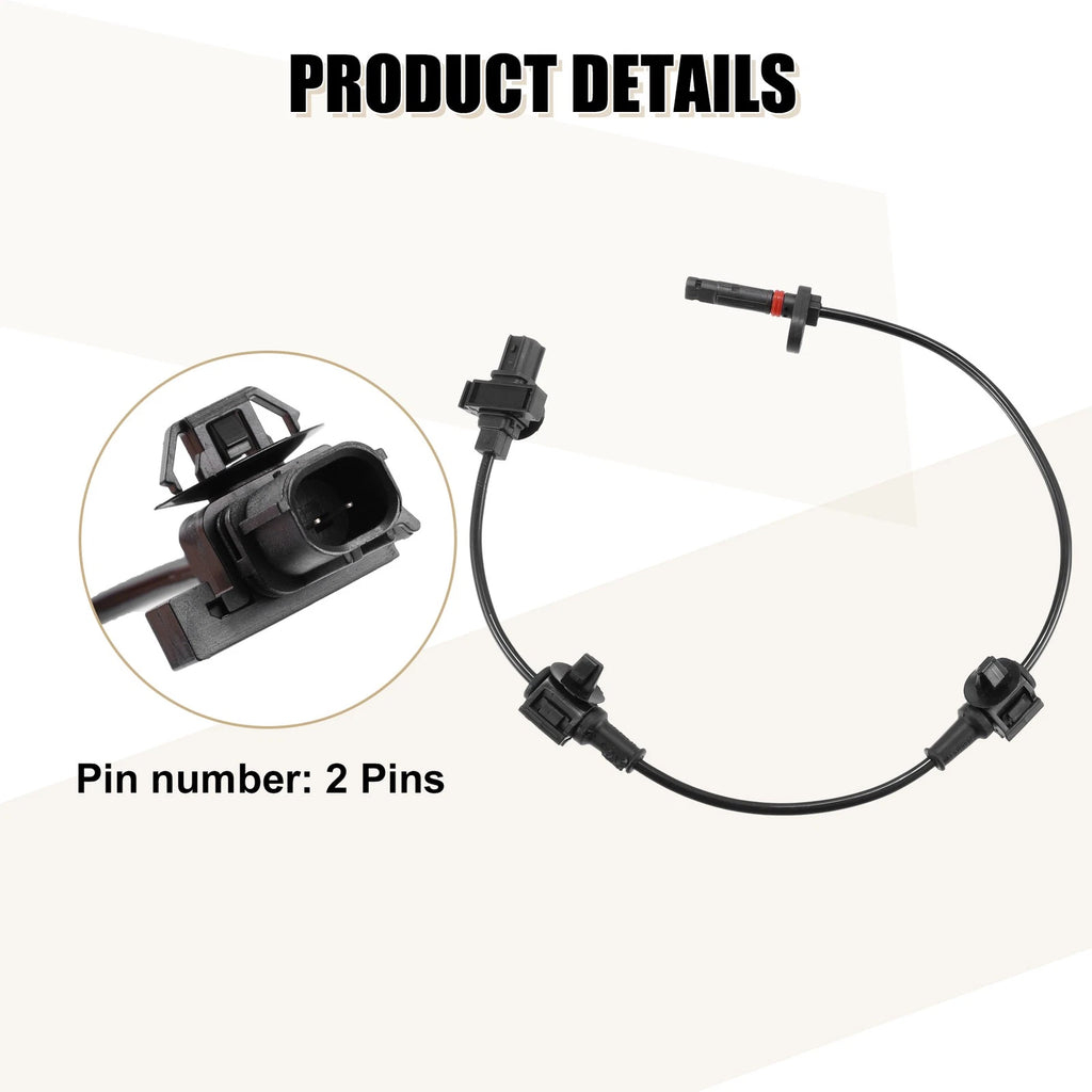 2X ABS Sensor for Honda CR-V (2007) 57475-SWA-003 57470-SWA-003