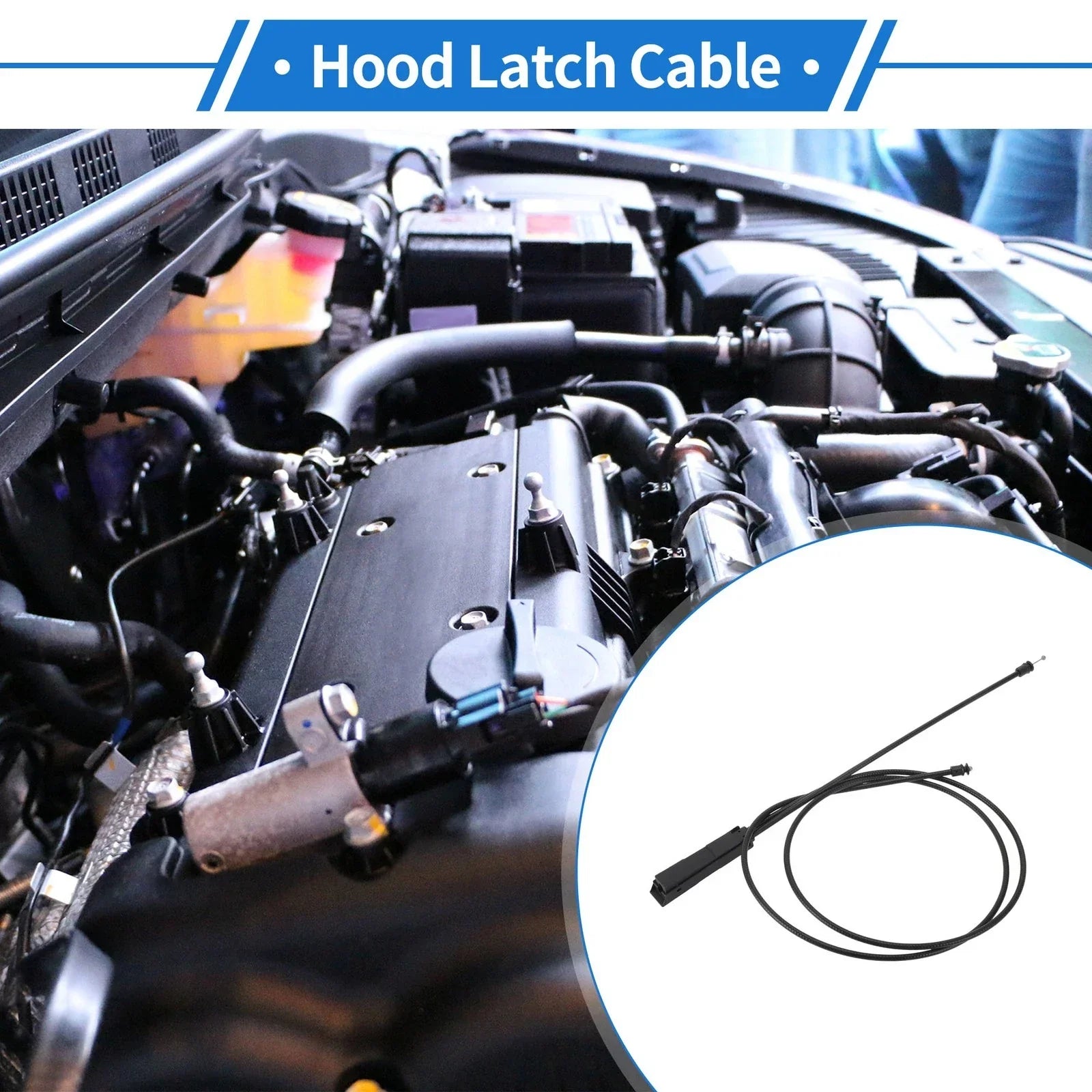 Hood Release Cable for Mercedes-Benz R320 (2009)