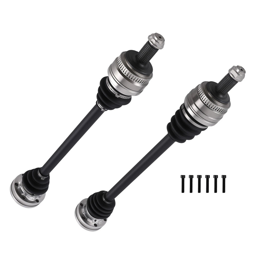 2Pcs CV Axle Assembly for BMW E36/E46 323Ci 323i 323is 325Ci (1998–2006)