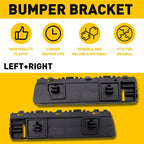 Set of 2 Front Bumper Bracket Retainers for Honda TSX (2009–2014)
