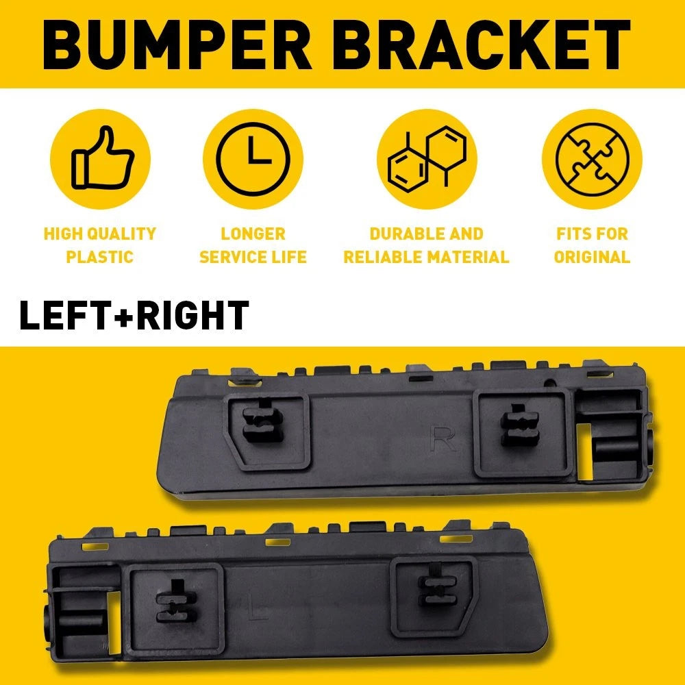 Set of 2 Front Bumper Bracket Retainers for Honda TSX (2009–2014)