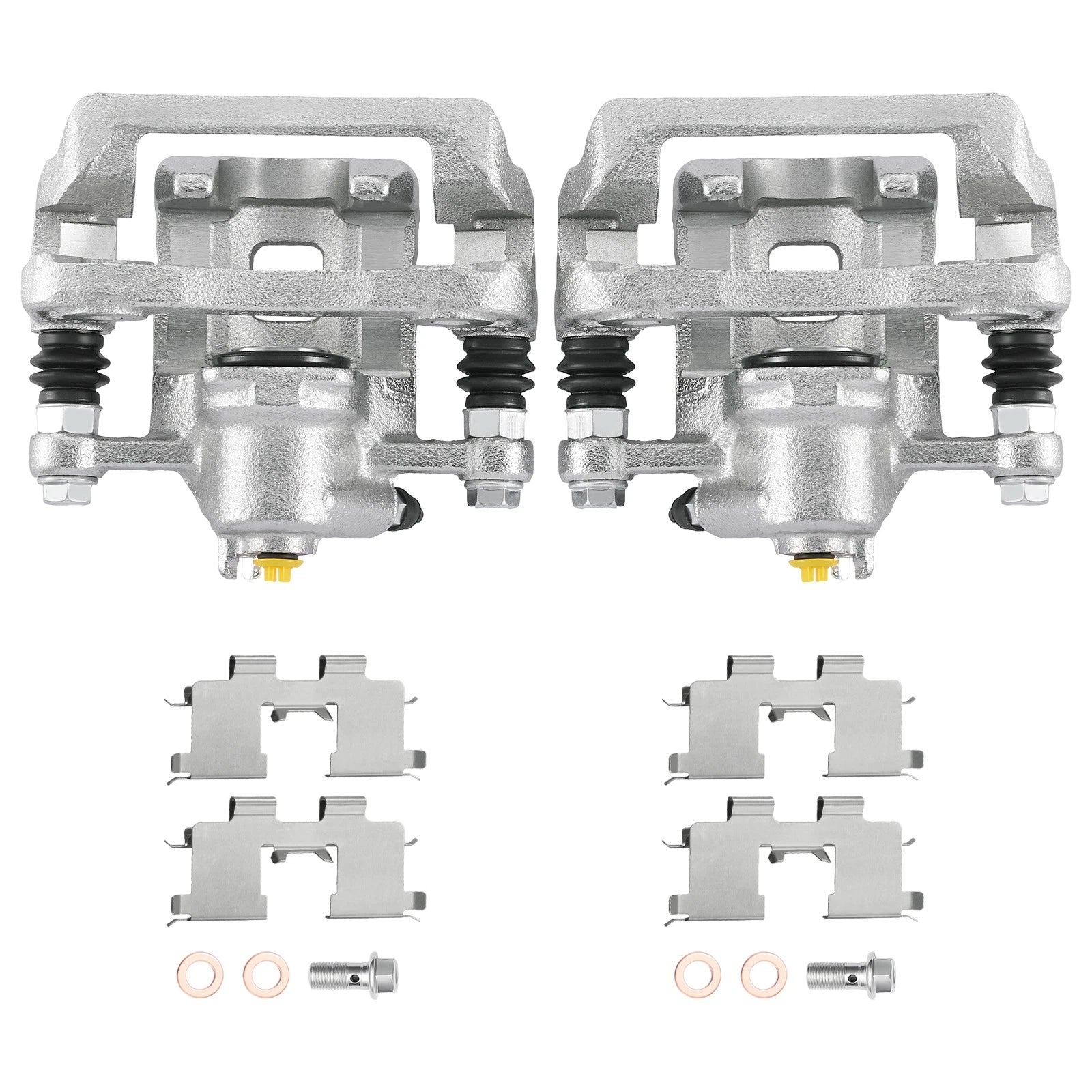 2X Rear Brake Calipers w/ Bracket for Hyundai Elantra 2.0L (2007–2010)