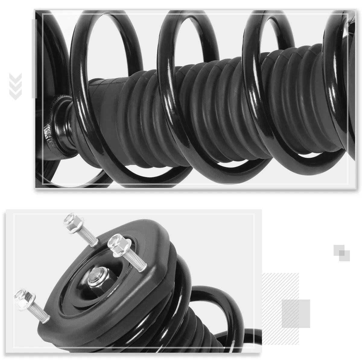 Complete Rear Struts Assembly w/Coil Spring for Lexus ES300/Toyota Camry (2002–2003)