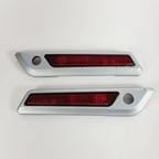 Saddlebag Latch Hinge Cover for Harley-Davidson Touring (2014–2023) - Barracuda Silver Denim