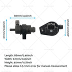 Vapor Canister Purge Solenoid Valve for BMW 323i 525i 740i (1998–2006) 13901433603
