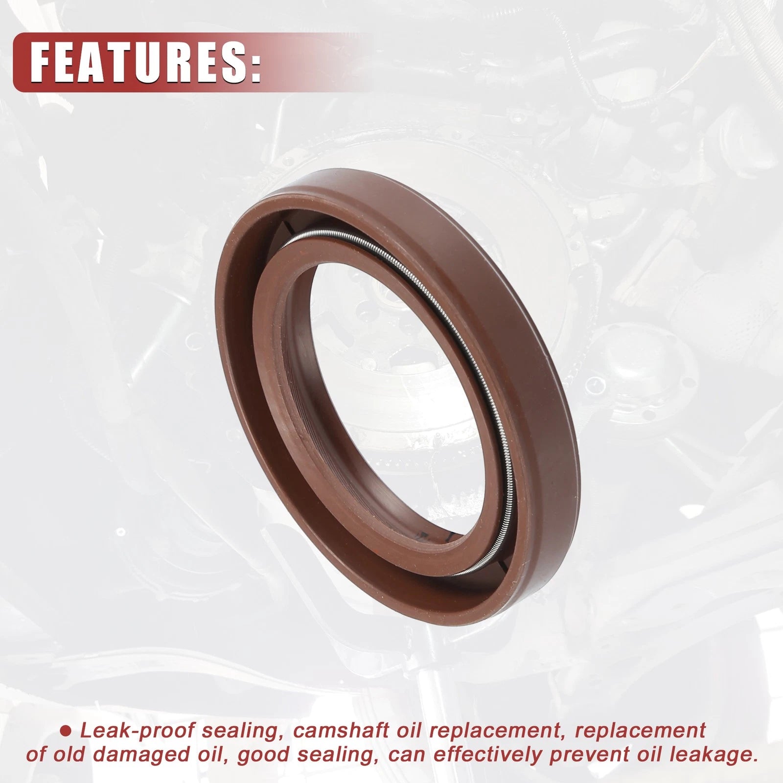 2X Engine Crankshaft Oil Seal MD153103 for Mitsubishi Eclipse (1990–2012)