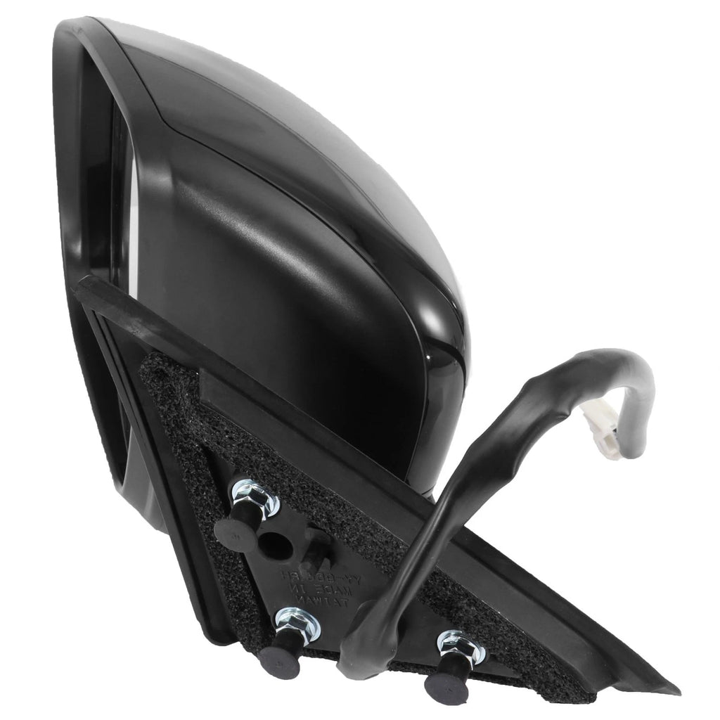 Left Side Mirror for Nissan Rogue (2014–2018) - Black, Power, Heated, Signal, Camera