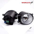 Set of 2 Chrome Fog Lights for Toyota RAV4 (2009–2012)