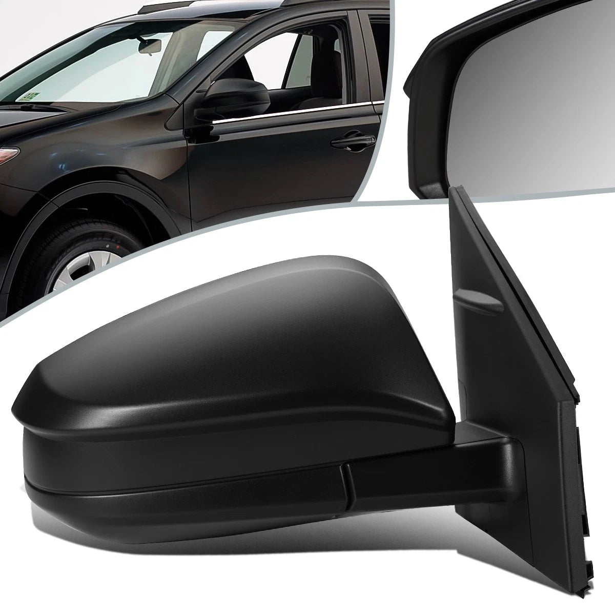 Passenger Side Door Mirror for Toyota RAV4 (2015) TO1321374