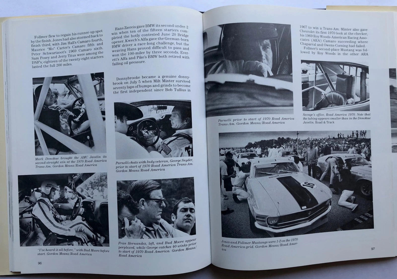 Trans-Am Racing Book for Ford Mustang & Chevrolet Camaro (1966-1985)