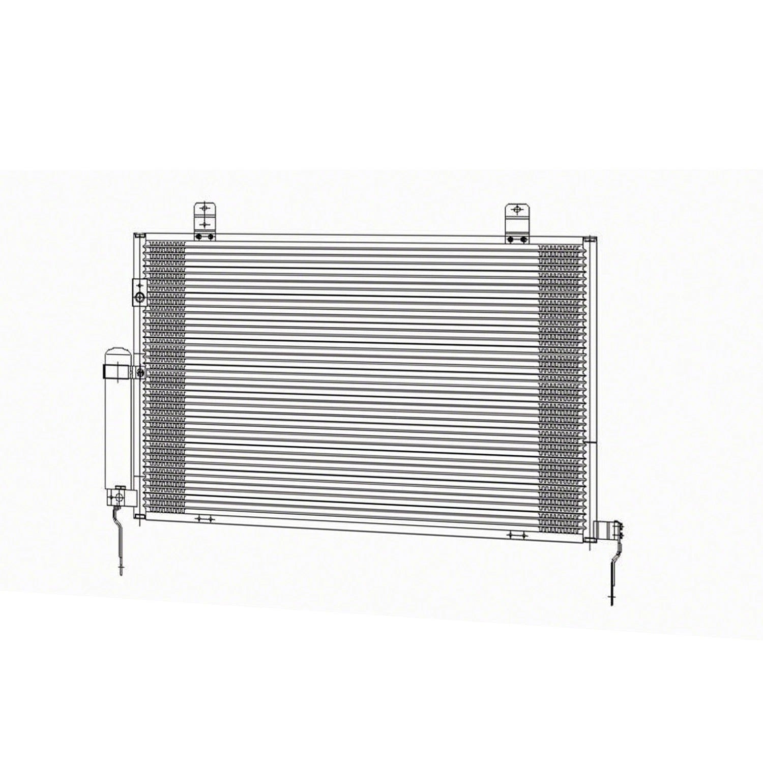 Replacement A/C Condenser with Receiver Drier for Ford F-150 (2009–2014)