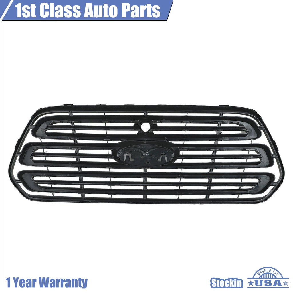Front Bumper Grille for Ford Transit 150 250 350 (2015–2019) Black