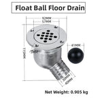 Yacht Drain Fitting for Boat Floor Drain (Floating Ball Design)