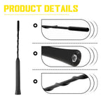 9" Power Antenna Mast for Ford Transit (2015–2025) Black AM/FM