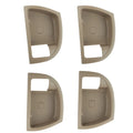 4 x Inside Door-Handle Trim Cover Beige L&R for Hyundai Santa Fe (2007���2012)