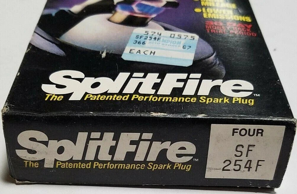 Set of 4 Splitfire SF254F Spark Plugs for (SF254-F)