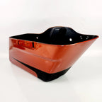Right Saddlebag for Harley Davidson Ultra Limited (2019) - Scorched Orange & Denim Black
