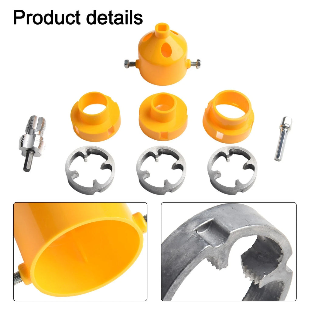 Electric PVC Pipe Threader Kit for Universal Use (Heavy Duty)