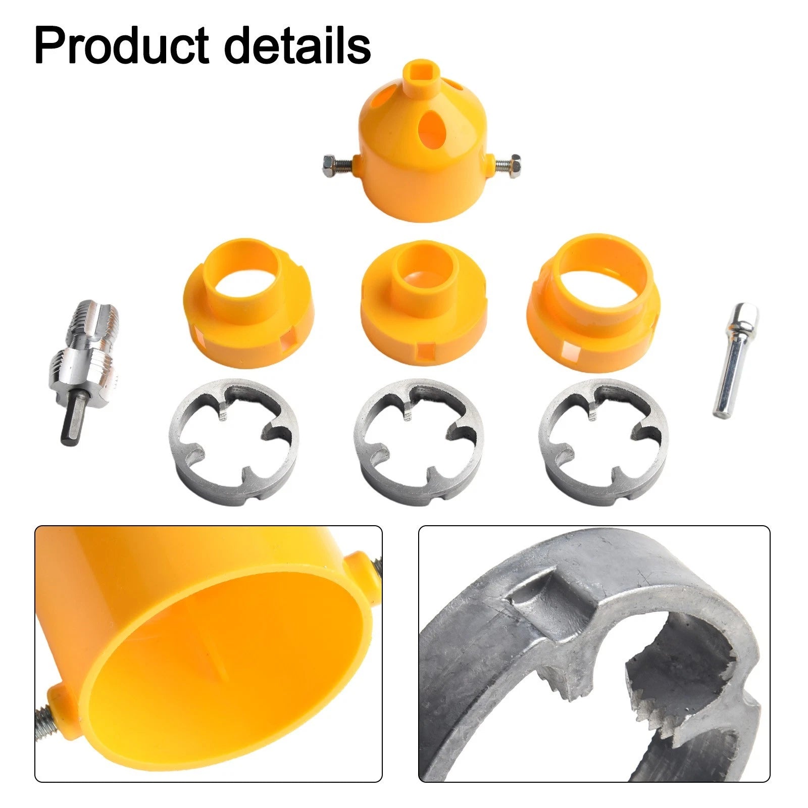 Electric PVC Pipe Threader Kit for Universal Use (Heavy Duty)
