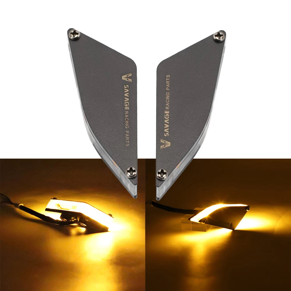 Front LED Turn Signal Lights for Ducati Panigale V4/S V4R V2 (2022–2023)