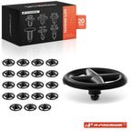 20x Nylon Hood Insulation Retainer Clips for Infiniti 