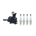 Set of 4 Hitachi Ignition Coils & NGK Iridium Spark Plugs for Elantra Tucson (2011–2016)