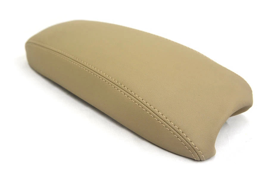 Center Console Armrest Cover for Chevrolet Blazer (1998–2004) Beige PVC Leather