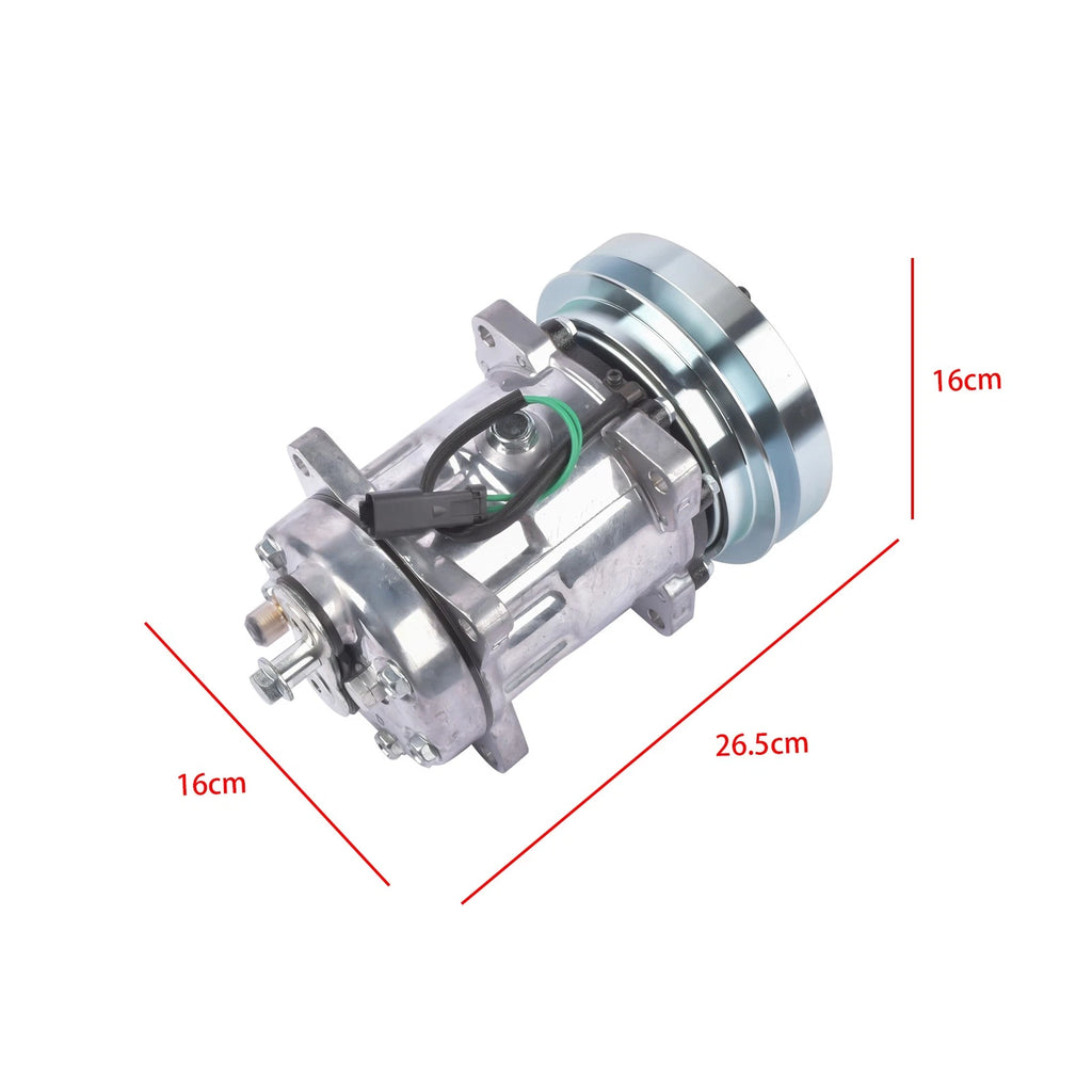 AC Compressor for Caterpillar 106-5016E 1065122 (24V)