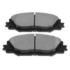 Front Disc Brake Rotor and Ceramic Pads for Toyota RAV4 (2013–2018)