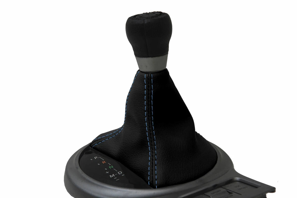 Automatic Shift Boot PVC Cover for Subaru BRZ Scion FR-S Toyota 2013–2020 Blue Stitch
