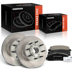Front Disc Brake Rotors & Ceramic Pads for Ford F-250 Super Duty (2005–2007)