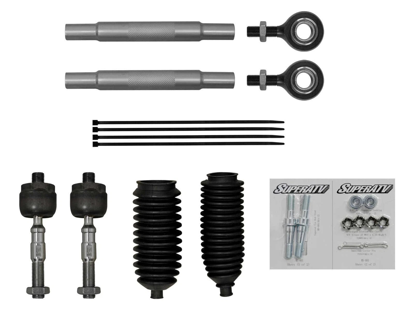 Heavy-Duty Tie Rod Kit for Polaris RZR XP 1000 (2014–2023)