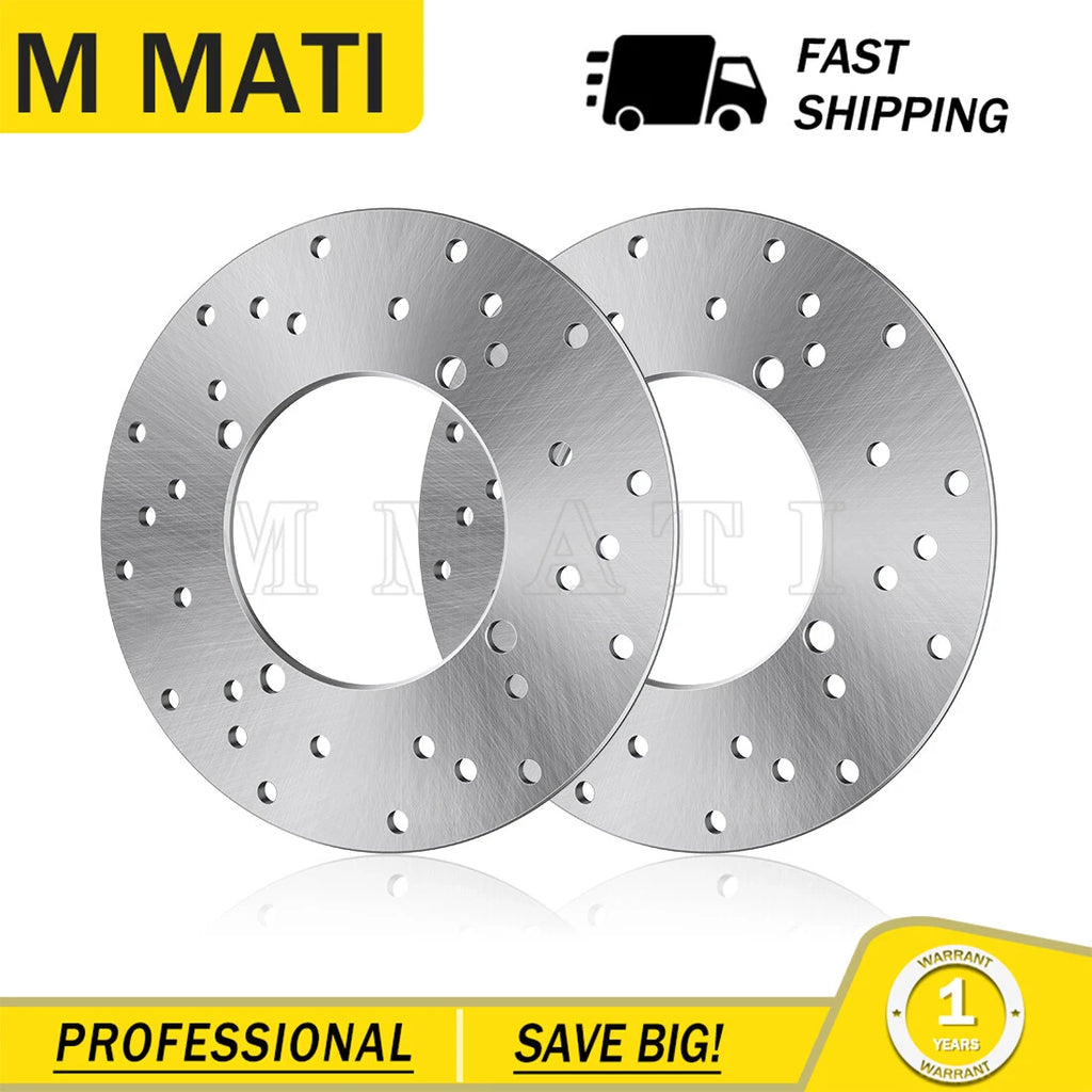 2X Rear Brake Rotors for Polaris Ranger 1000 900 800 700 570 500 Diesel EV