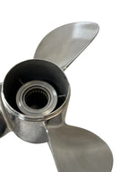 3X 15 1/2 x 25.5F Front LH Dual SS Propeller for Suzuki (OEM)