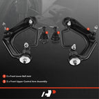 Set of 4 Front Control Arms with Ball Joints for Ford Explorer