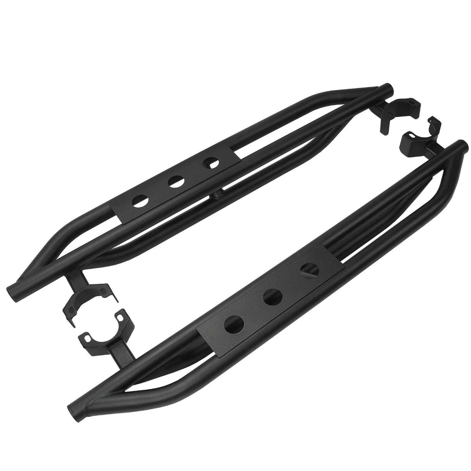 Side Armor Step Running Boards for Jeep Wrangler JK 2-Door (2007-2018)